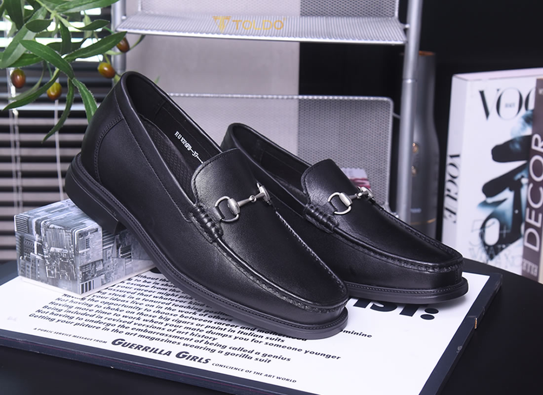 Giày nam cao 8cm siêu nhẹ đế khâu 19